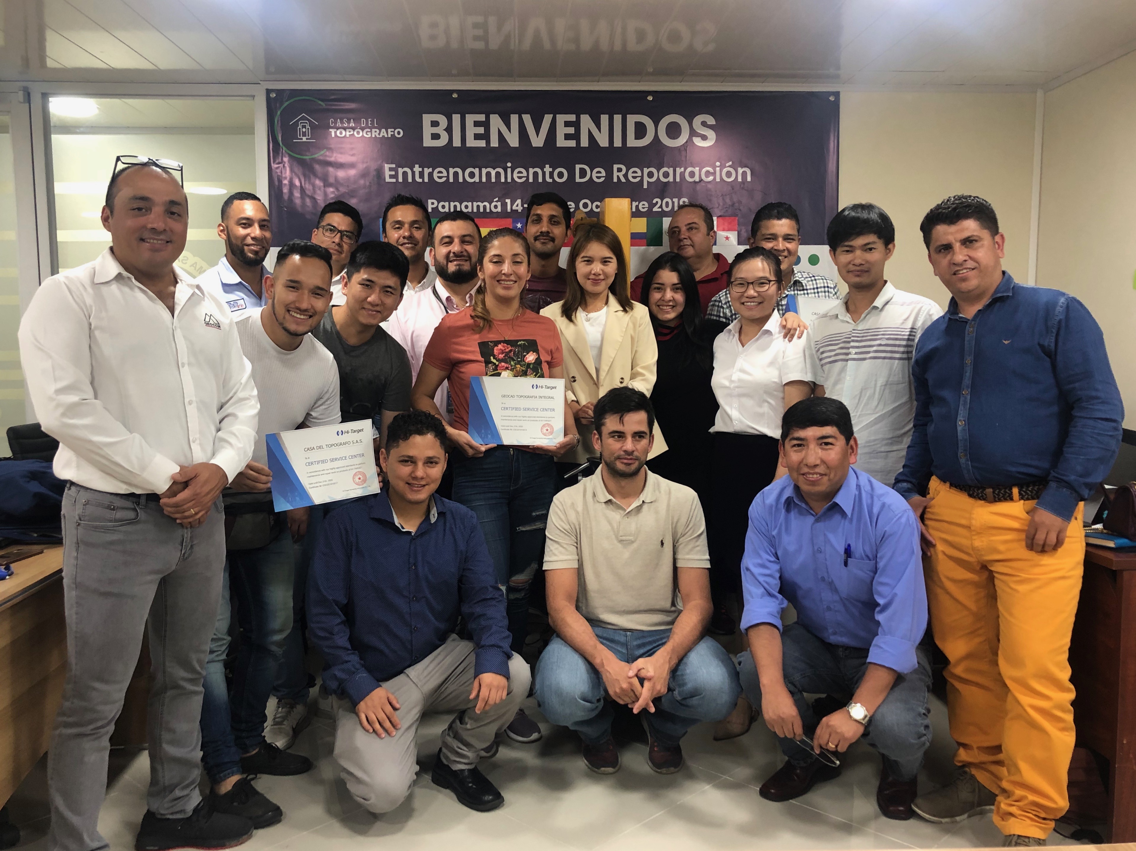 20191104042019106 - Hi-Target Maintenance Training Successfully Held in Panama