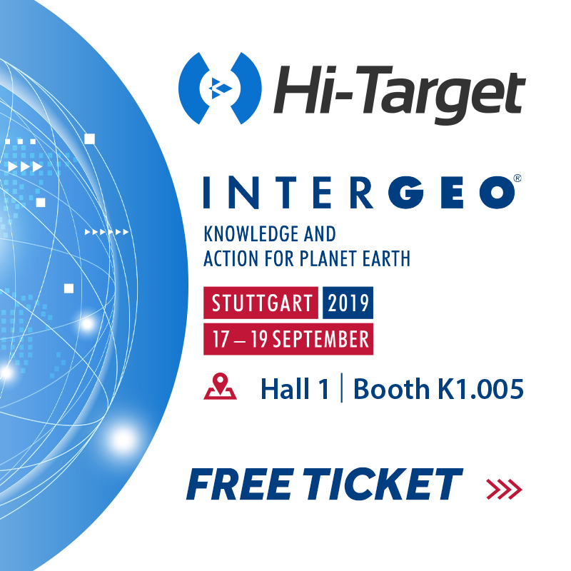 800X800dpi - Join Hi-Target at InterGEO 2019 - Surveying the World, Mapping the Future