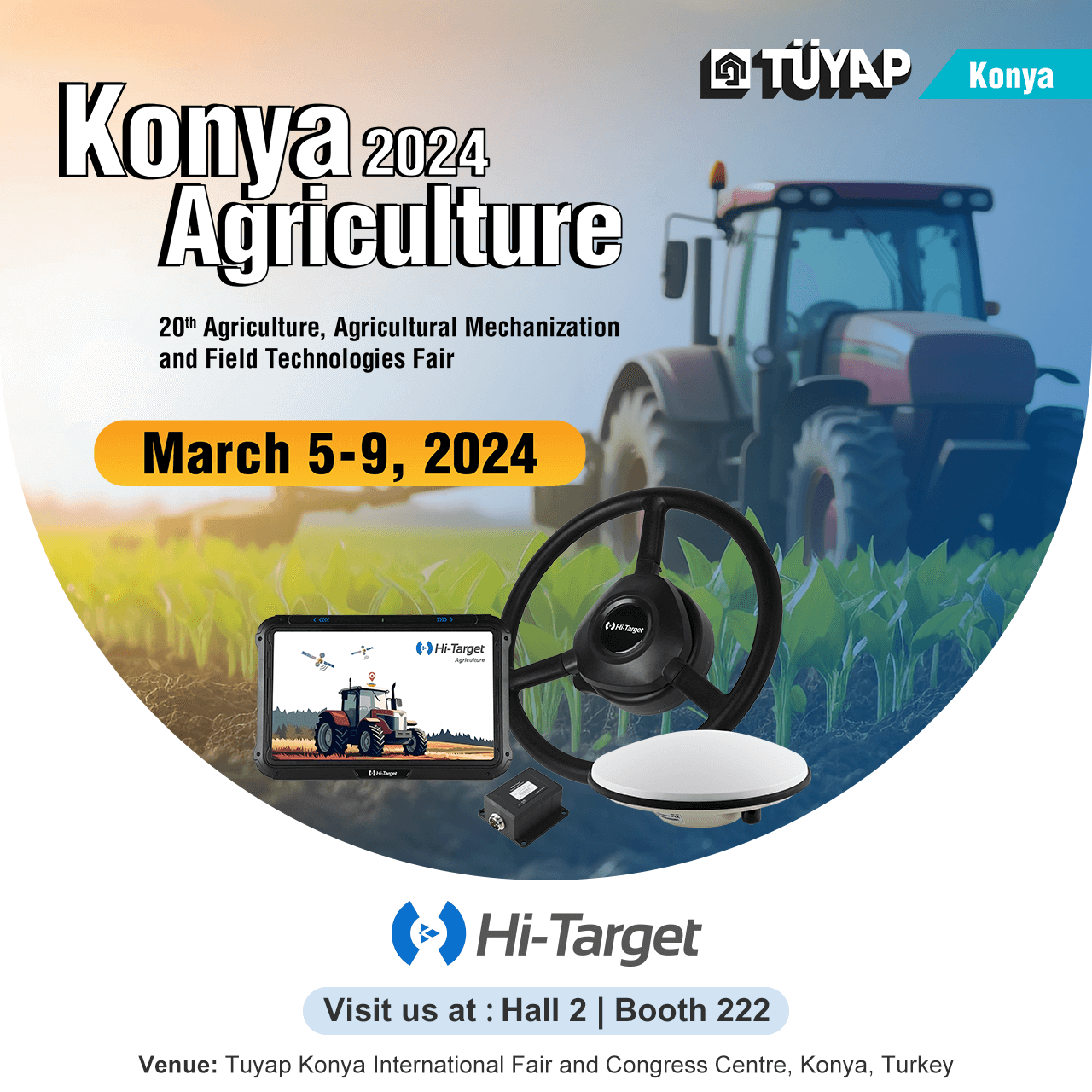Konya Agriculture Fair Showcasing – Experience the Best of Precision Agriculture