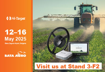 Meet Hi-Target at BATA AGRO 2025 – Experience the FARMSTAR-F3 Auto-Steering System!