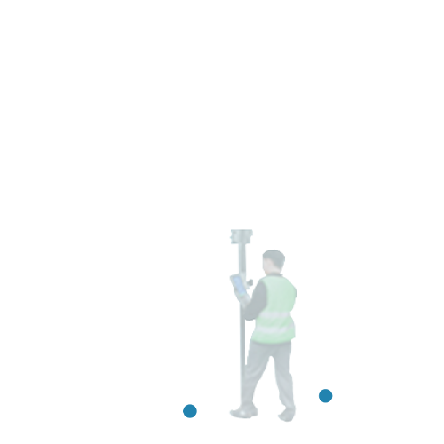 hi-target-visual stakeout RTK