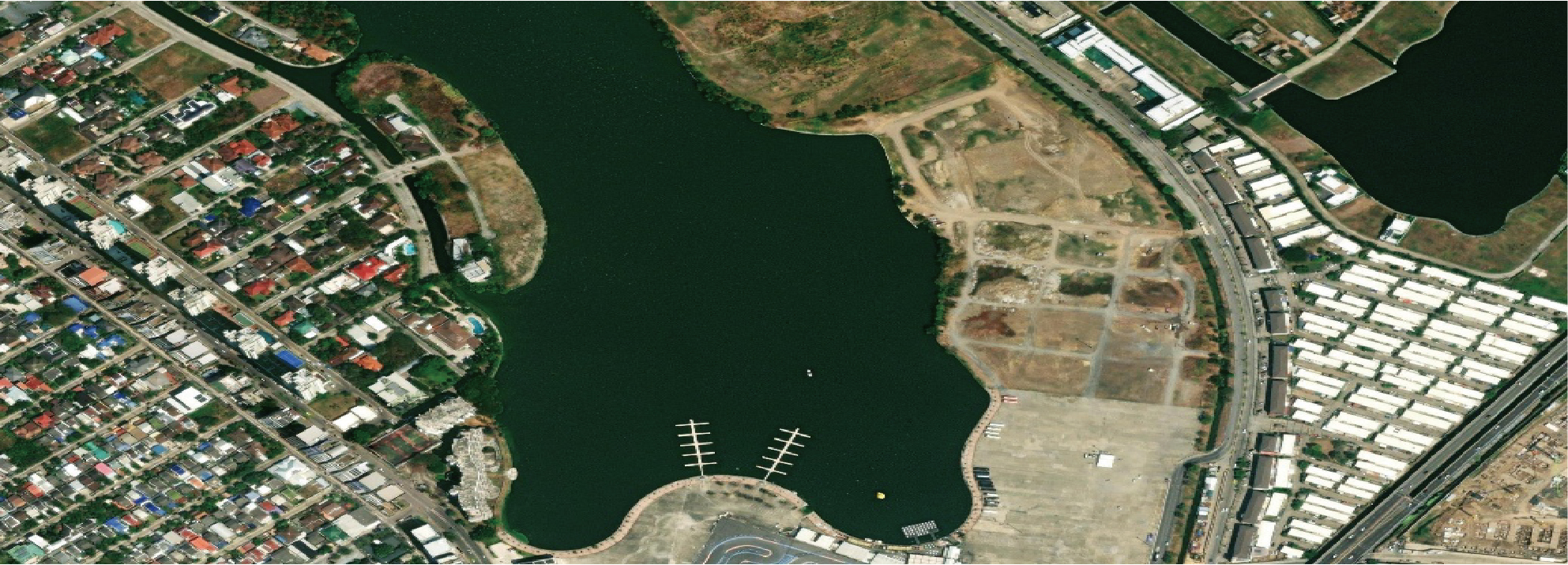 Figure 1. Survey site overview - One Lake, One Small USV, 250,000 Square Meters of Secrets